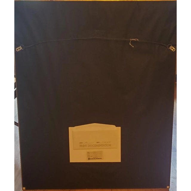 Purple Art Deco Serigraph Erté's "Heat" For Sale - Image 8 of 12