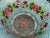 Vintage Mid 20th Century Chinese Cloisonné Decorative Bowl in Brilliant Sky Blue With Floral Motif For Sale - Image 4 of 16