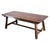 French Mid-Century Brutalist Pine Dining Table For Sale In Baton Rouge - Image 6 of 14