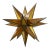 Late 20th Century Monumental Star Shaped Chandelier For Sale