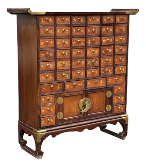 Vintage Chinese Apothecary Cabinet