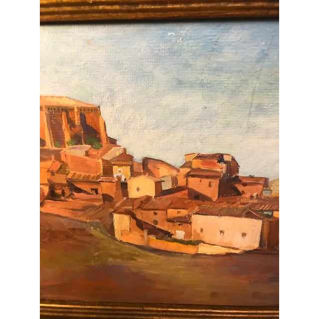 1930s Signed Painting of the Aragon Region in Spain C.1931 For Sale - Image 5 of 13