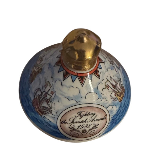 White Vintage Porcelain Teapot Titled 'Queen Elizabeth I of England' by James Sadler For Sale - Image 8 of 11