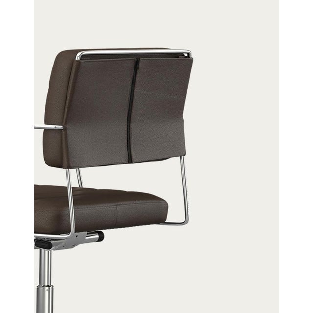 Time Chair Frame in Chrome Upholstery by Henrik Tengler For Sale - Image 6 of 13