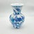 Blue Handmade Ceramic Vase (20cm) – Blue & Turquoise Tulips – Cool Ocean Palette For Sale - Image 8 of 10
