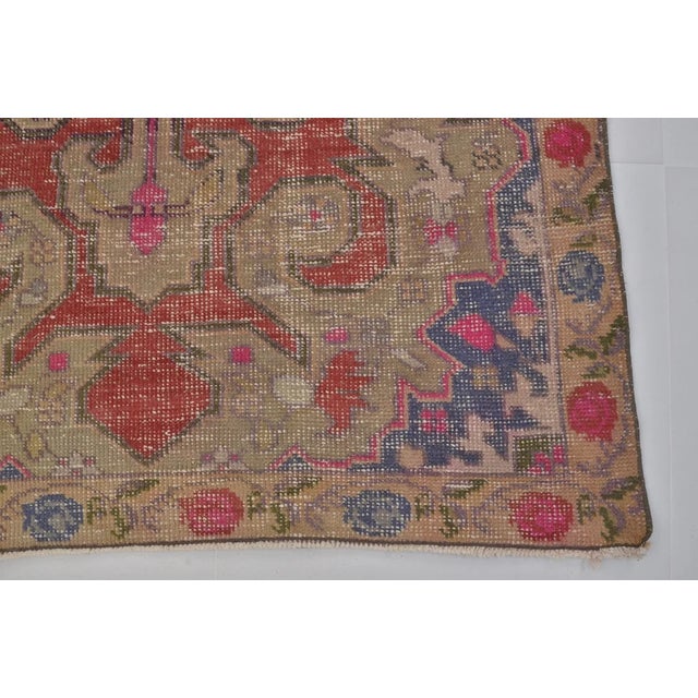 Textile Boheşan Vintage Kurdish Carpet For Sale - Image 7 of 11