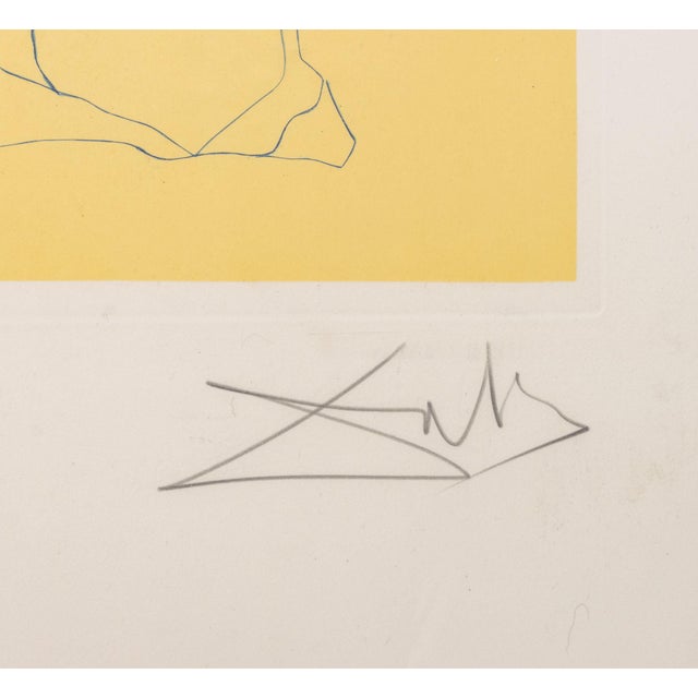 Salvador Dali "Caring for a Surrealist Watch" Print, 1971 For Sale In New York - Image 6 of 11