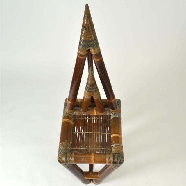 Sculptural Bamboo Chair, 1950s For Sale - Image 15 of 16