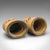 Brown 1930s Pair of Vintage Chinese Bamboo Brush Pots For Sale - Image 8 of 13