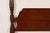 Ethan Allen Georgian Carved Solid Cherry Wood Queen Size Poster Bed For Sale In South Bend - Image 6 of 13