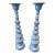Pair of Vintage Metal Candlesticks For Sale