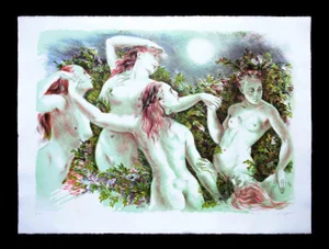 Antonella Cappuccio, Untitled, Lithograph, 1980