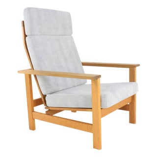Vintage Armchair by Søren Holst for Frederica Stolefabrik, 1960s For Sale