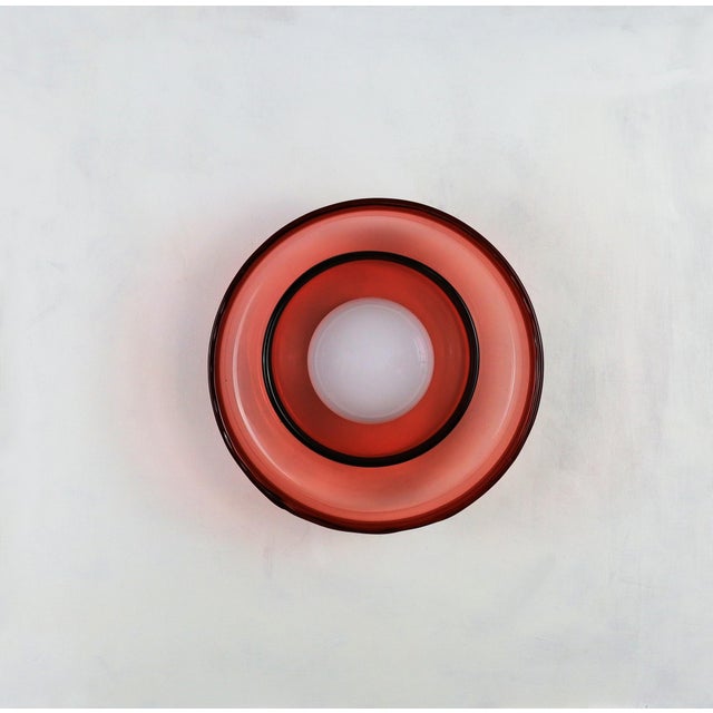 Dual-Shade Glass Wall Lamp by Naama Hofman For Sale - Image 4 of 5