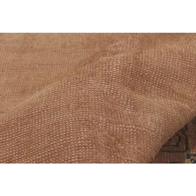 Late 19th Century Turkish Oushak Rug, 12'04 X 13'10 For Sale In Dallas - Image 6 of 10