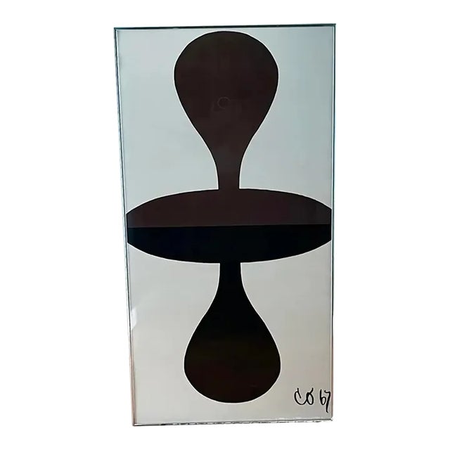 1967 Claes Oldenburg 'Double Punching Bag' Pop Art Lithograph For Sale