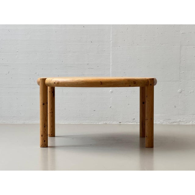 Round Pine Table by Rainer Daumiller, Denmark, 1970s For Sale - Image 6 of 18