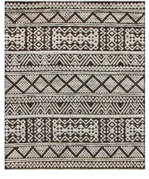 Navajo Style Hand Knotted Modern Rug - 8'2" X 9'10"