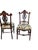 19th Century Pair of 19th Century Rosewood Princess Chairs Heavily Carved Detail Rosewood. For Sale - Image 5 of 8