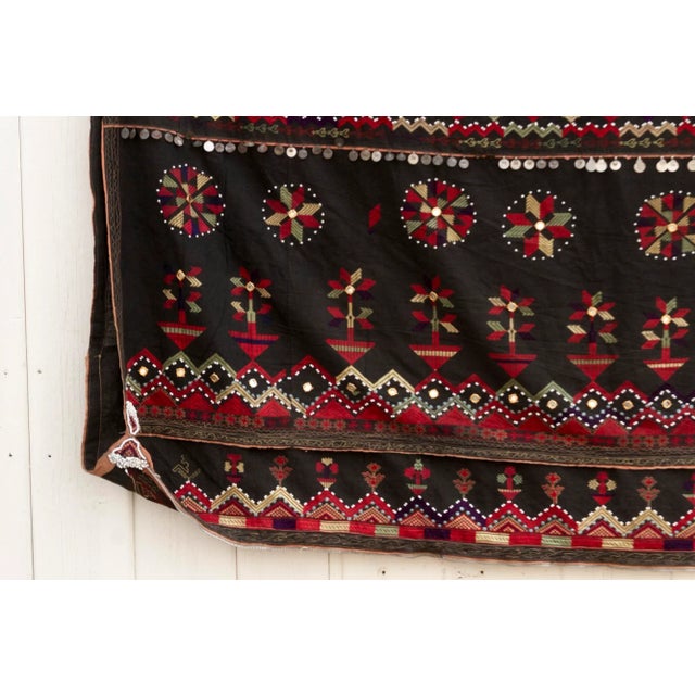 19th Century Antique Nomadic Mangal Wedding Shawl For Sale - Image 5 of 12