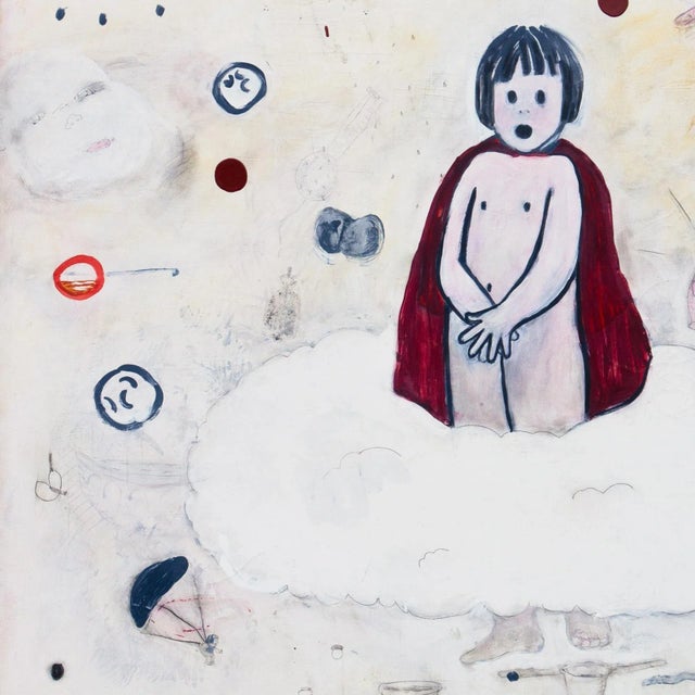 'In the Clouds' by Patricia Hagen, 1996, San Francisco, California College of the Arts, SFMoMA, Oakland Museum, Seattle Art Museum For Sale In Monterey, CA - Image 6 of 10