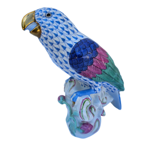 Herend Ceramic Parrot