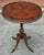 Refinished George II Stye Pie Crust Side Wine Plant Lamp Table, Circa 1890s For Sale - Image 9 of 11