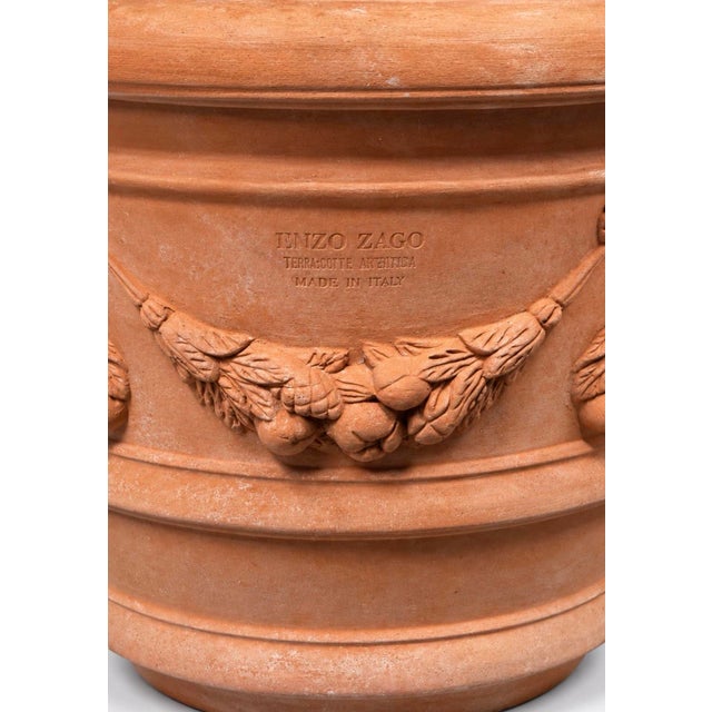 1950s Italian Terracotta Garland Planter For Sale In New York - Image 6 of 6