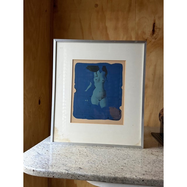 Item Details Artist: Paul Wunderlich (German, 1927–2010) Title: Torso sur une pierre bleue (Torso on a Blue Stone) Medium:...