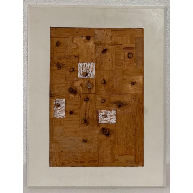 Gordon Powell, Painted Wood Assemblage Abstract Art Sculpture Painting Gordon Powell Modernist For Sale - Image 15 of 18