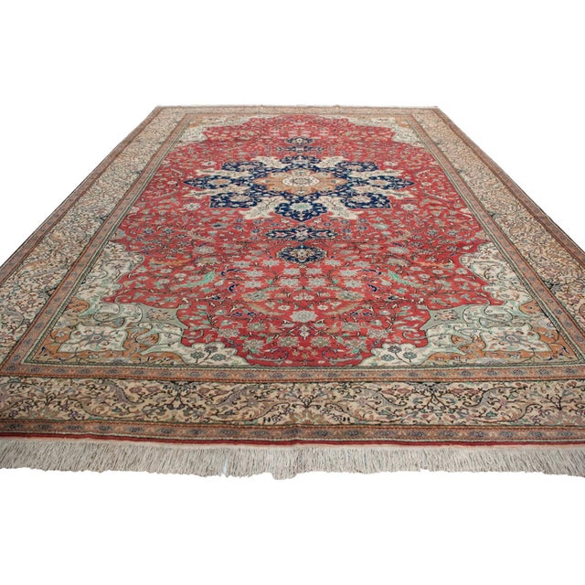 Textile Vintage Kaisary Rug - 10'9" X 15' For Sale - Image 7 of 8