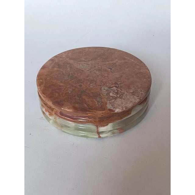 Vintage Onyx Ashtray, 1960s For Sale - Image 3 of 5