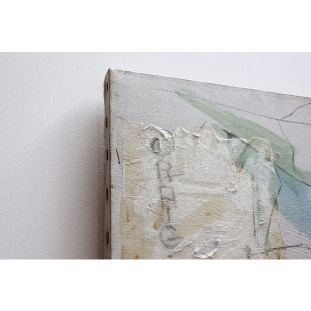 Ek Sigal "Craig" Mixed Media Portrait on Canvas For Sale - Image 11 of 13