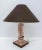 Mid-Century Italian Modern Acrylic Glass and Silver Table Lamp, 1970s For Sale - Image 9 of 9