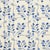 Sample - Schumacher X Neisha Crosland Tumble Weed Epingle Fabric in Delft Blue For Sale