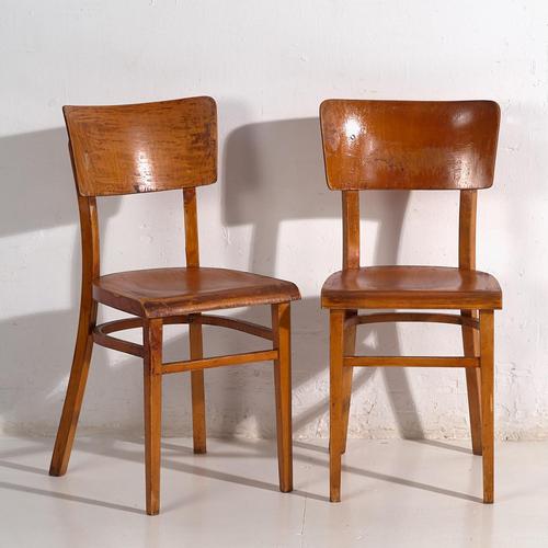 Vintage Dining Chairs, 1950, Set of 2 For Sale - Image 9 of 9