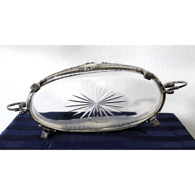 Silver-Tin Jardiniere attributed to Quist, Germany, 1890s For Sale - Image 3 of 11