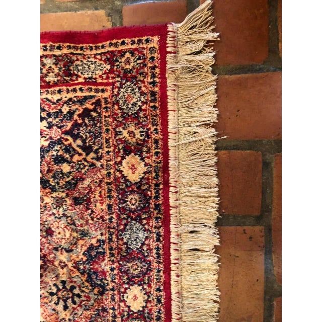 Late 20th Century Silk Prayer Mat 2.17' X 3.83' For Sale - Image 5 of 12