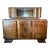 Monumental Early 20th Century German Art Deco Two Piece Buffet For Sale