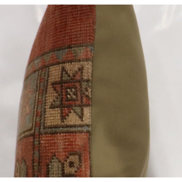 Pillow made from an early 20th century afghan ersari rug