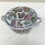 Ceramic Antique Polychrome Caudle Cup For Sale - Image 7 of 11