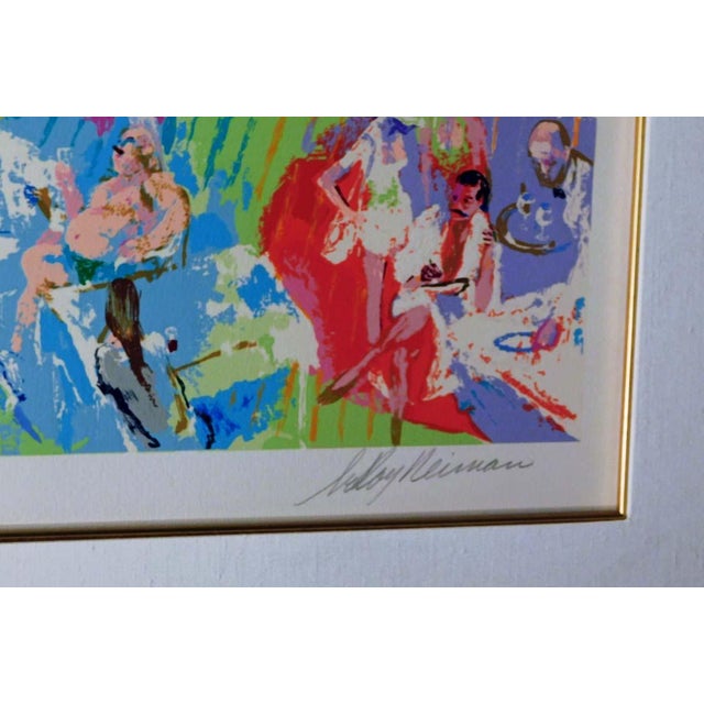 LeRoy Neiman La Plage a Deauville Hand Signed Custom Framed Limited Edition Art For Sale In Denver - Image 6 of 8