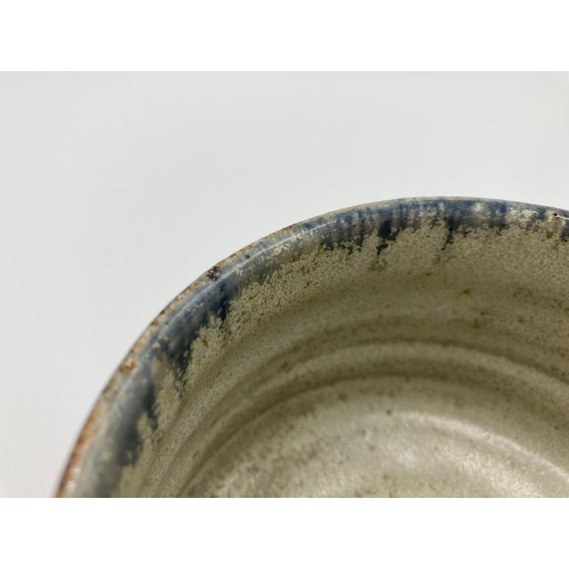 Ceramic Vintage Studio Pottery Eric Norstad Tea Ceremony Matcha Tea Bowl Teacup For Sale - Image 7 of 7