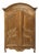 18th C. French Provincial Louis XV Carved Walnut Armoire For Sale