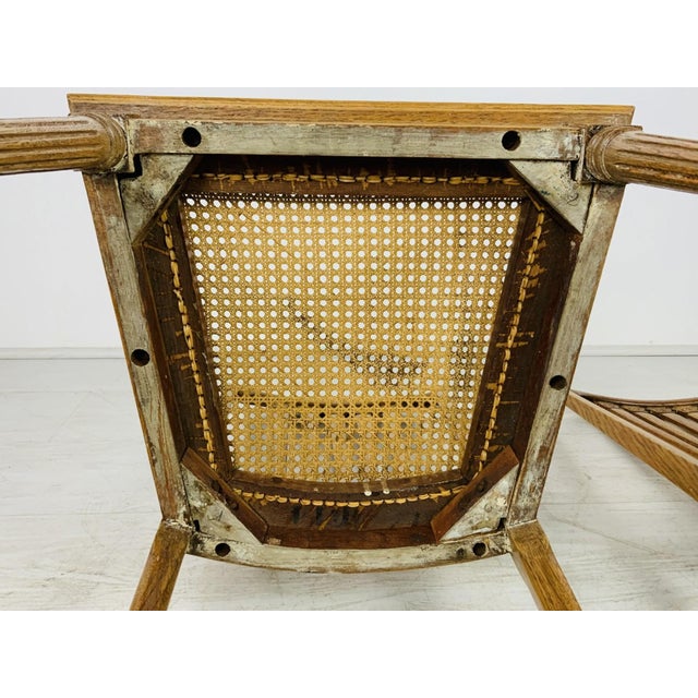 Antique Louis XVI Style Side Chairs With Caned Seats—A Pair For Sale - Image 12 of 16