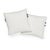 Not Yet Made - Made To Order Contemporary Schumacher Piet Performance Linen Blanc Two-Sided Pillow With Juno Fringe Tape For Sale - Image 5 of 7