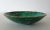 Metal Vintage Italian Coved Malachite Stone & Bronze Rimmed Catchall, and/or Nut/Candy Decorative Bowl For Sale - Image 7 of 14