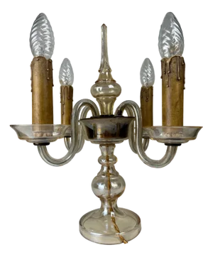 Four-Arm Candelabra Table Lamp