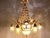 Metal 1970 French Louis XVI Bronze Gold Crystal Chandelier For Sale - Image 7 of 18