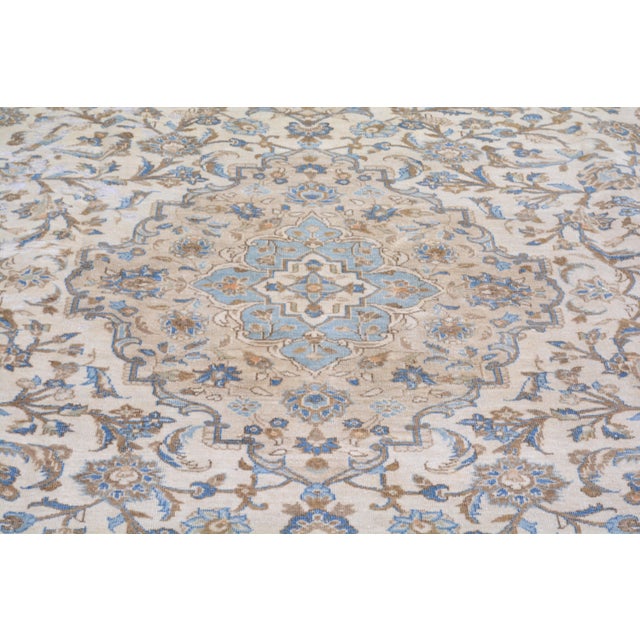 Turkish 1960s Vintage Hand Knotted Rug,9'5"X12'7" For Sale - Image 3 of 6